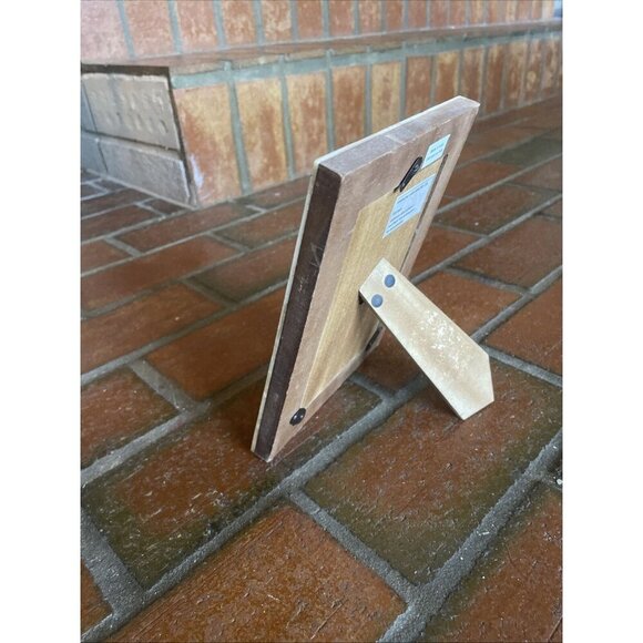 PHOTO FRAME 4x6 INDIA HANDCRAFTED GLOSS OVERLAY CHEETAH SAFARI PRINT EASEL - Picture 4 of 5